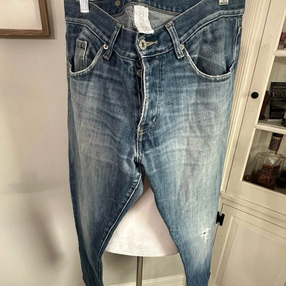 Nobody Denim Relaxed Blue Jeans